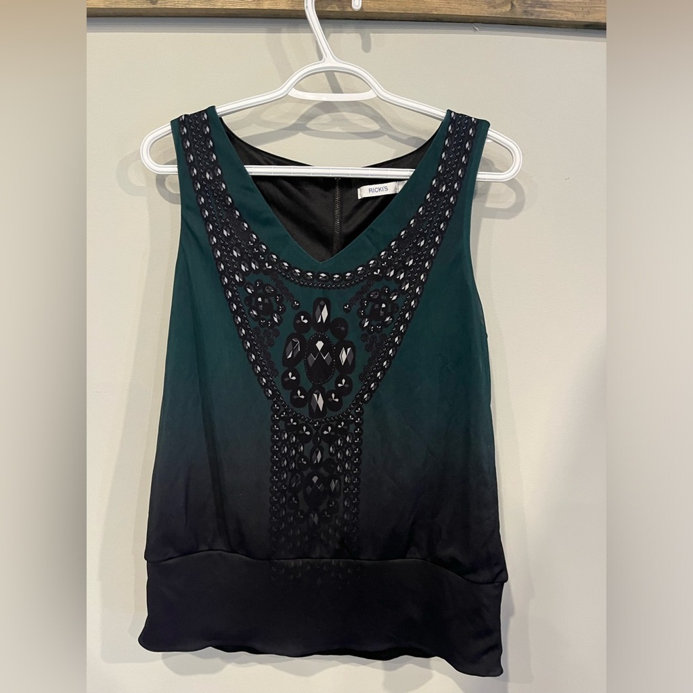 4/$20 Ricki’s ombré size large tank